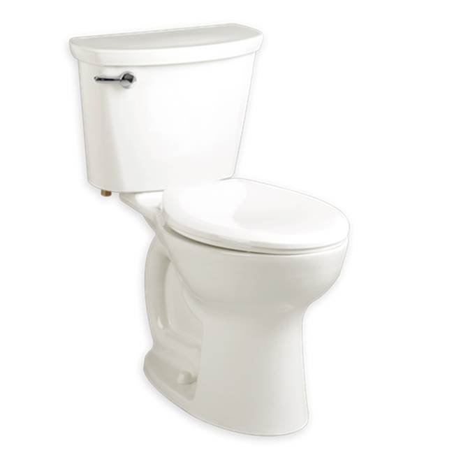 American Standard Cadet® PRO Two-Piece 1.6 gpf/6.0 Lpf Compact Chair Height Elongated Toilet Less Seat
