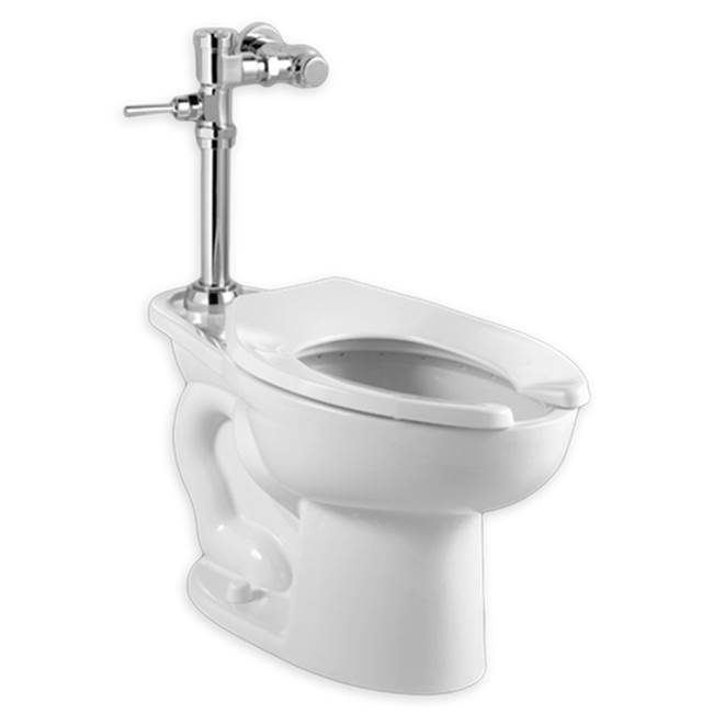 American Standard Madera™ Chair Height Toilet System With Manual Piston Flush Valve, 1.1 gpf/4.2 Lpf