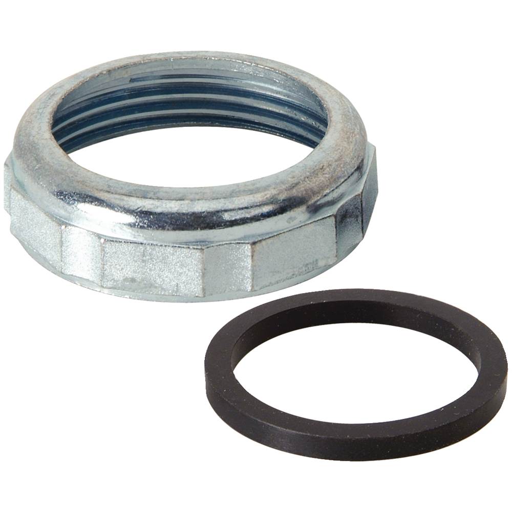 Brasscraft COMPRESSION SLIP NUT and RUBBER WASHERS, 1-1/2'' OD TUBE X 1-1/2'' FIP