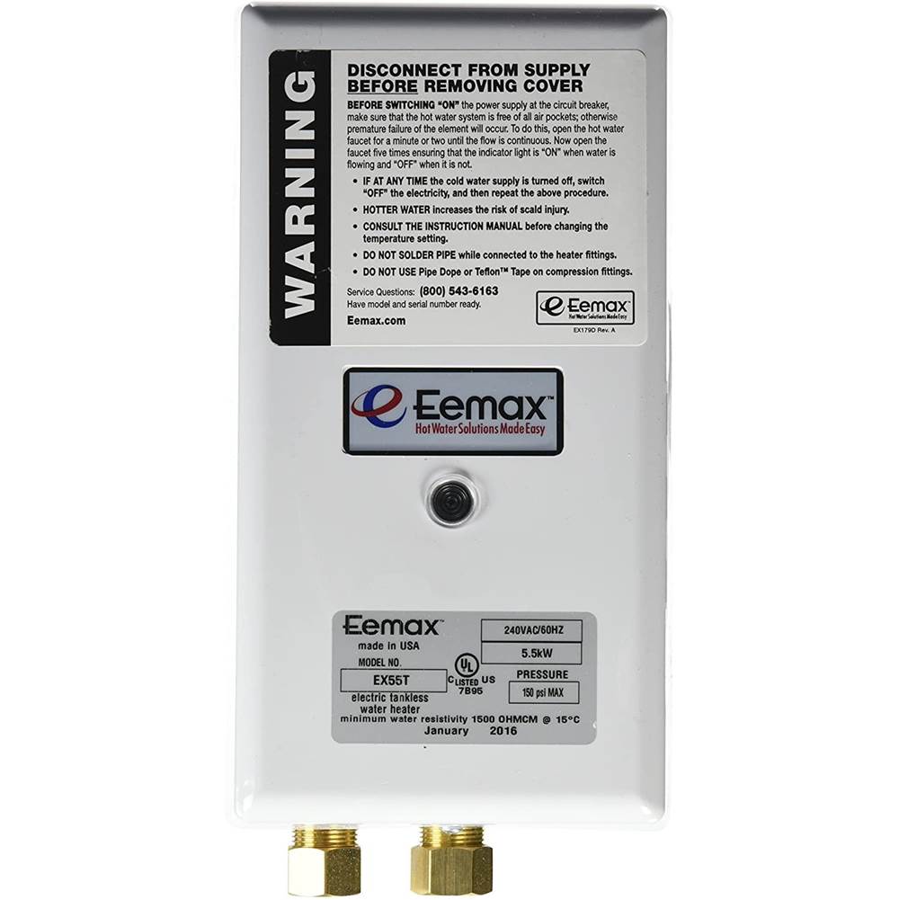 Eemax Ex55T 5.240V Tankless Electric Water Heater