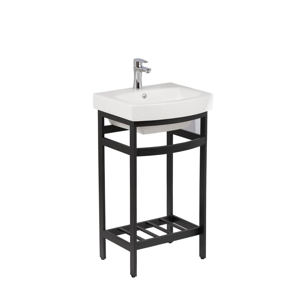 Empire Industries NEW SOUTH BEACH FOR ROYALE  21 BLACK STAINLESS STEEL CONSOLE