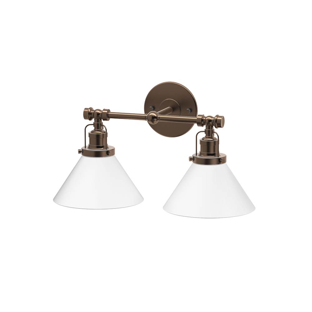 Gatco Cafe Double Sconce Bronze