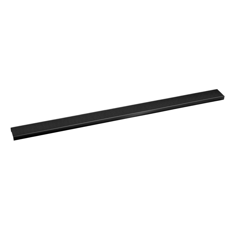 Infinity Drain 57'' Wedge Wire Grate for BLC-3060AS/BLC-H-3060AS in Matte Black