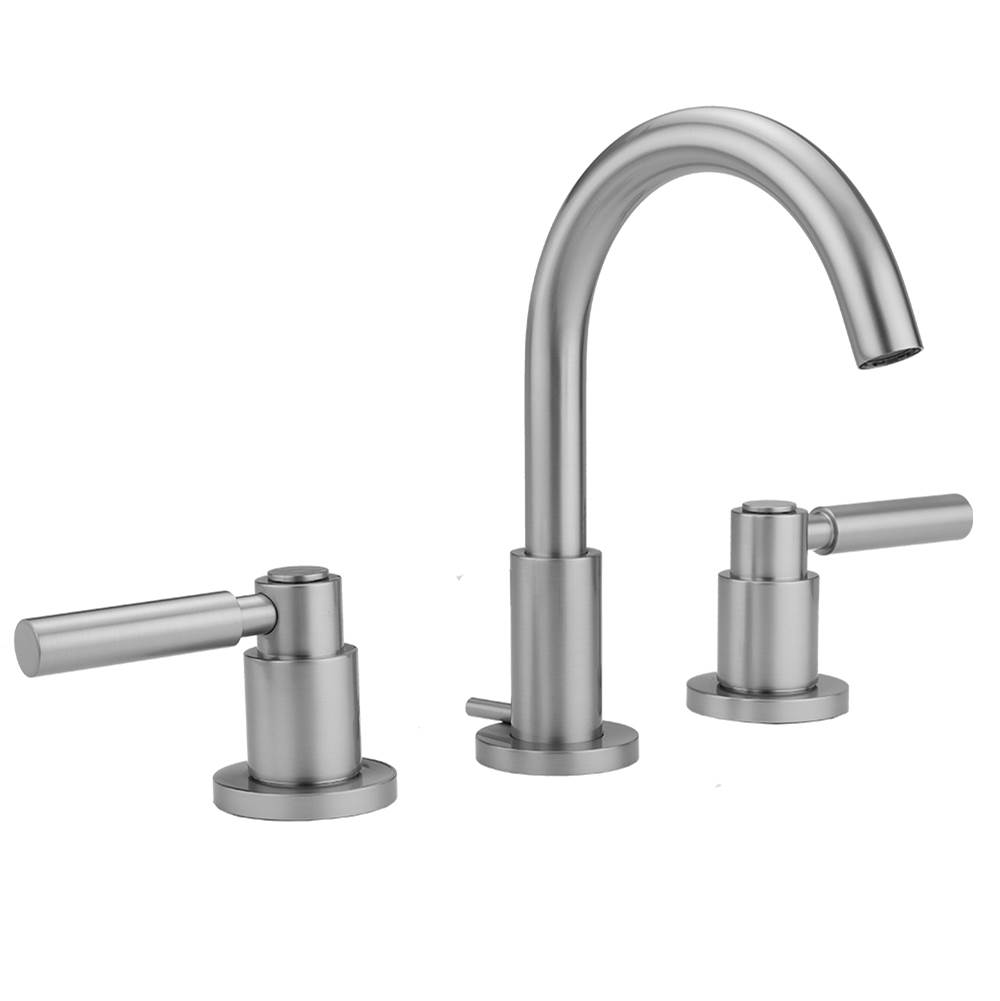 Jaclo Uptown Contempo Faucet with Round Escutcheons & High Lever Handles- 0.5 GPM
