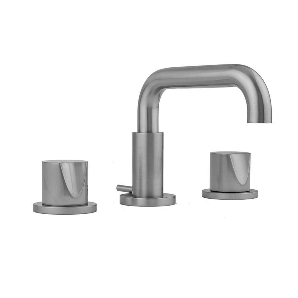 Jaclo Downtown  Contempo Faucet with Round Escutcheons & Thumb Handles- 0.5 GPM