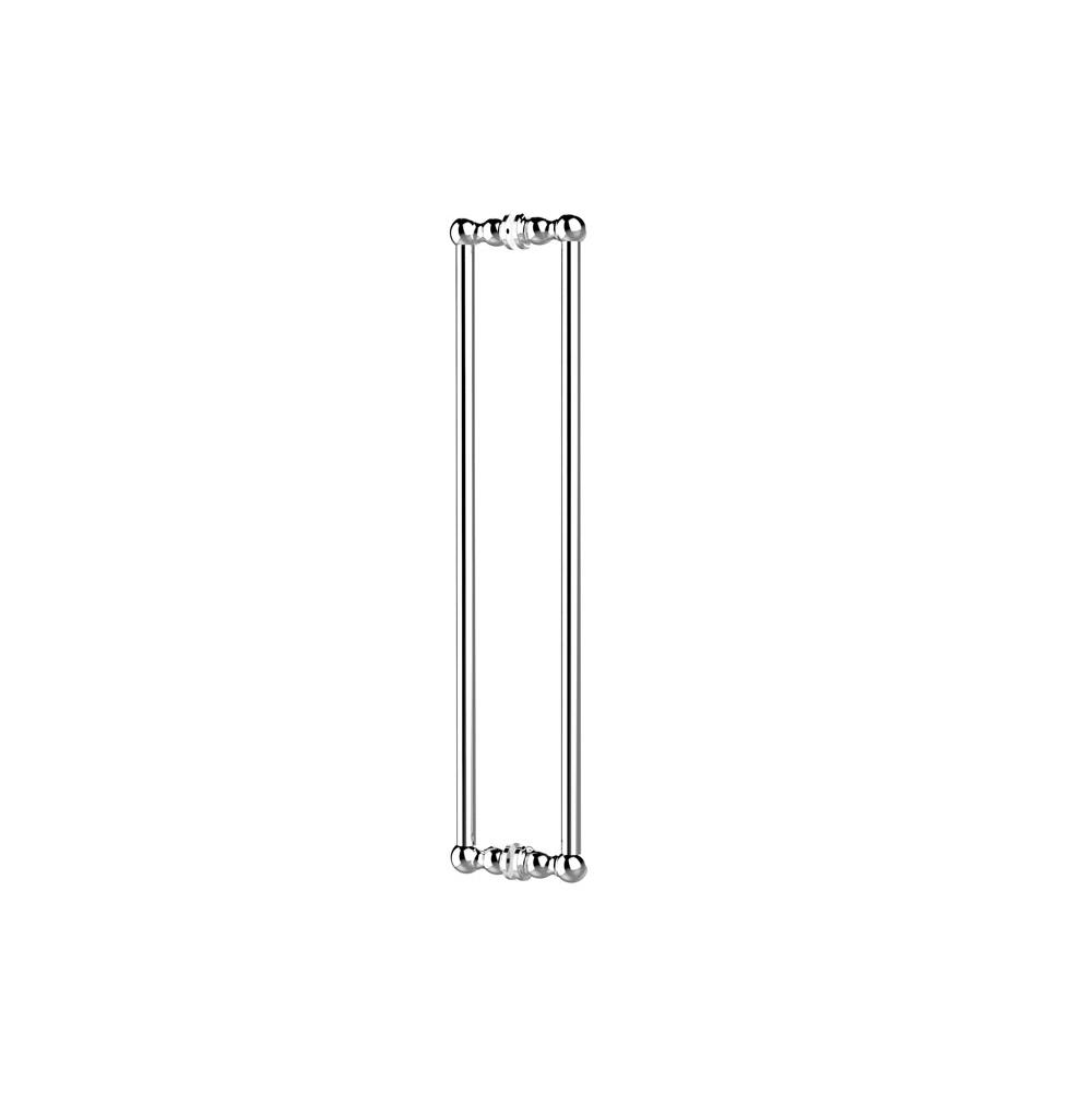 Kartners FLORENCE - 8-inch Double Shower Door Handle-Glossy White