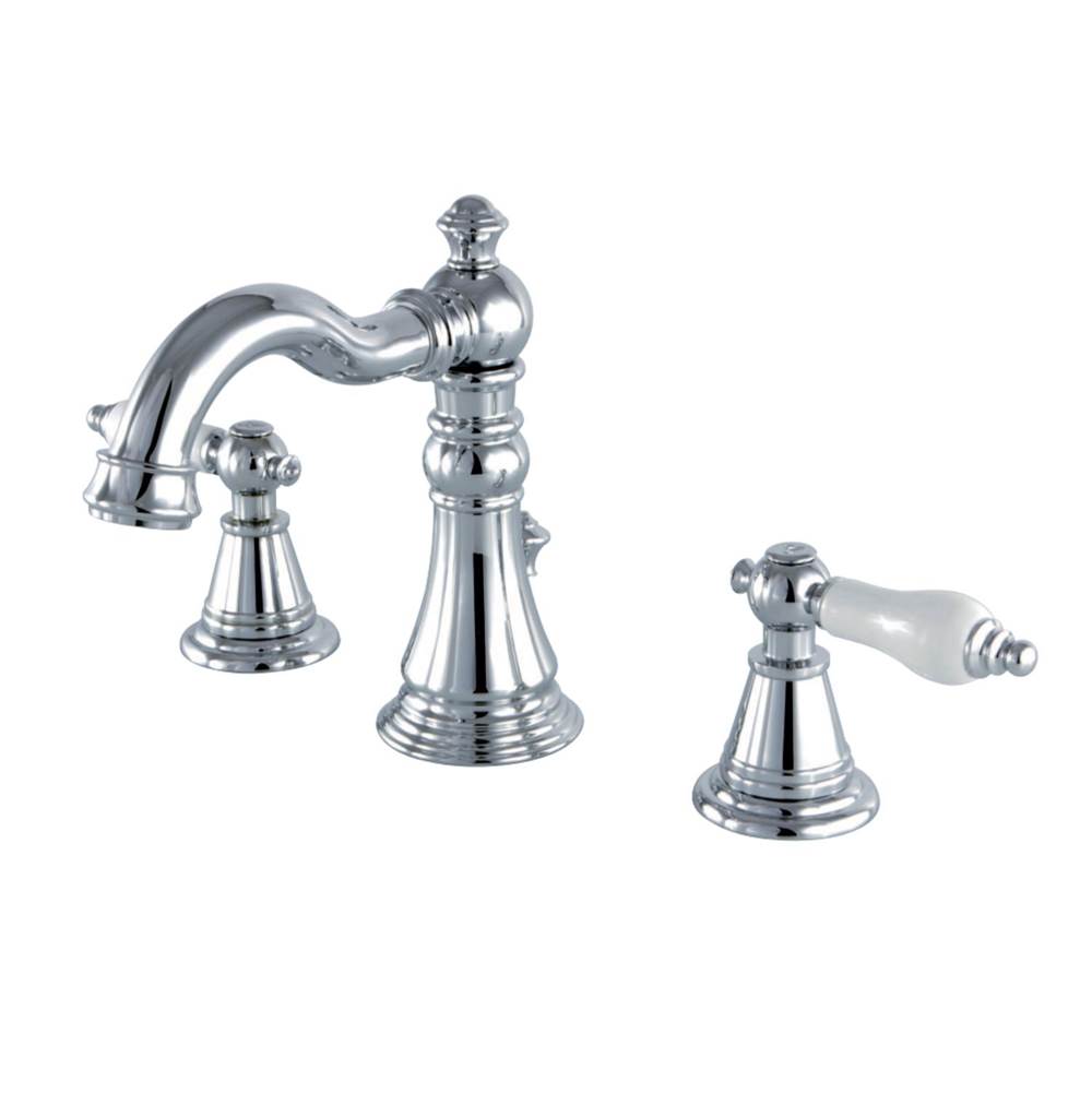 Kingston Brass Fauceture English Classic Widespread Bathroom Faucet, Polished Chrome