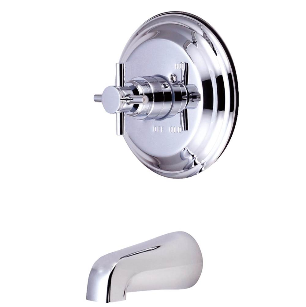Kingston Brass Concord Tub Only Faucet, Polished Chrome