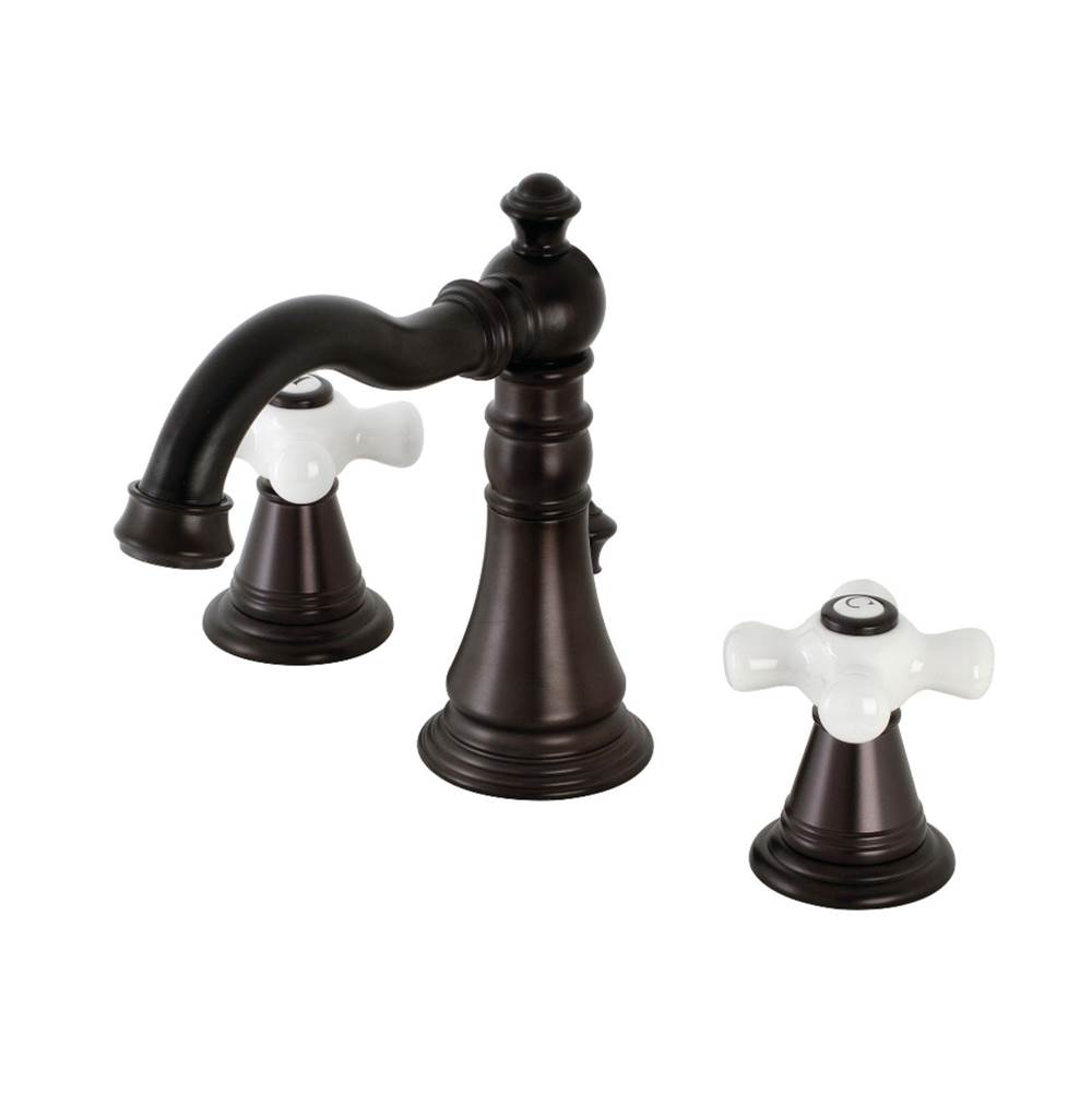 Kingston Brass Fauceture American Classic 8 in. Widespread Bathroom Faucet, Oil Rubbed Bronze