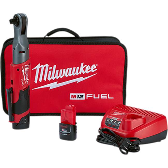 Milwaukee Tool M12 Fuel 1/2'' Ratchet Kit