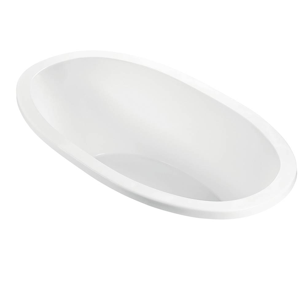 MTI Baths Adena 3 Acrylic Cxl Undermount Air Bath/Whirlpool - White (66X36)