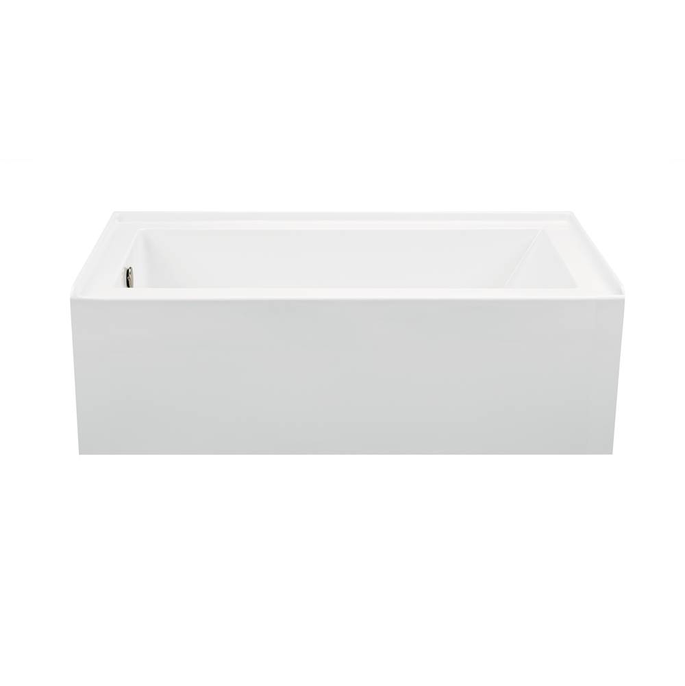 MTI Baths Cameron 1 Acrylic Cxl Integral Skirted Rh Drain Air Bath/Whirlpool - White (60X32)
