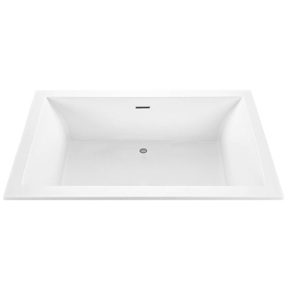 MTI Baths Andrea 22 Acrylic Cxl Drop In Air Bath Elite/Ultra Whirlpool - White (66X36)