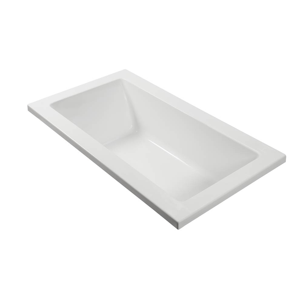 MTI Baths Andrea 26 Acrylic Cxl Drop In Air Bath Elite/Microbubbles - White (54X30)