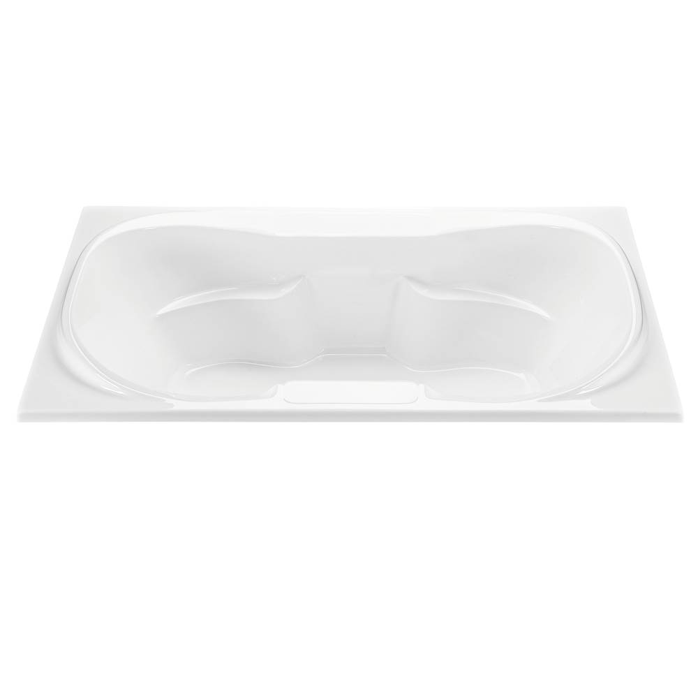 MTI Baths Tranquility 1 Acrylic Cxl Drop In Air Bath/Whirlpool - White (72X42)