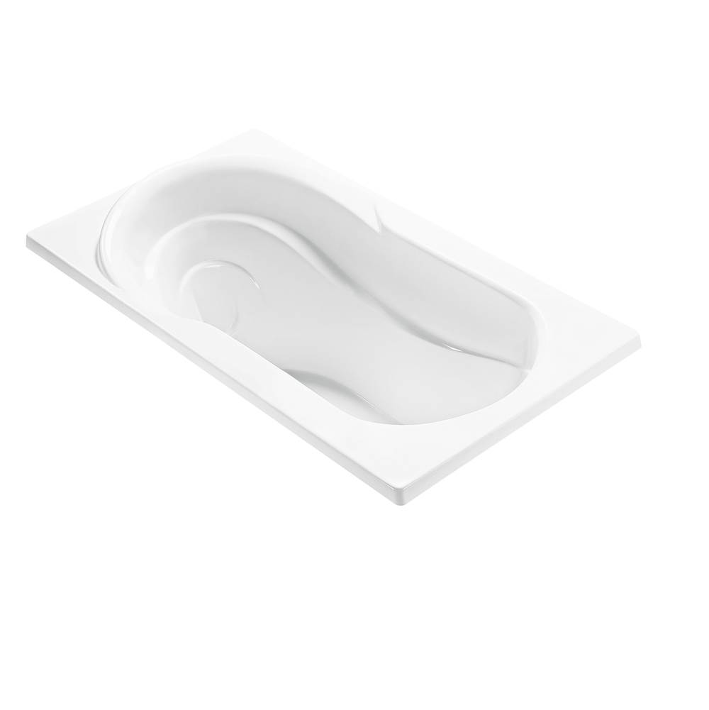MTI Baths Reflection 4 Acrylic Cxl Drop In Air Bath Elite/Ultra Whirlpool - White (60X32)