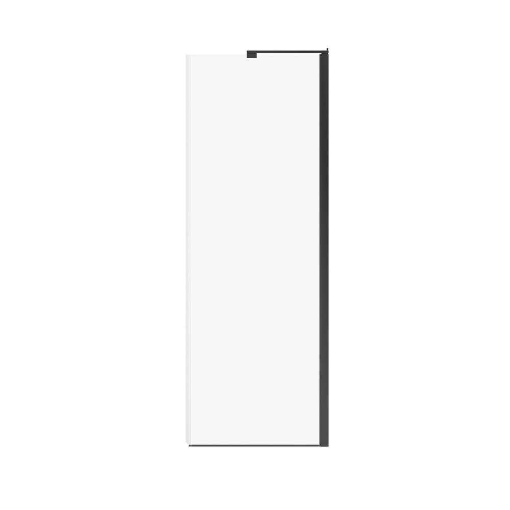 Maax Capella 78 Return Panel for 32 in. Base with GlassShield® glass in Matte Black