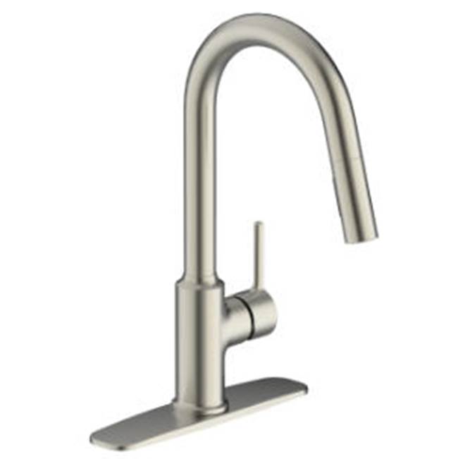 OmniPro Single Handle Stainless Steel Kitchen Faucet