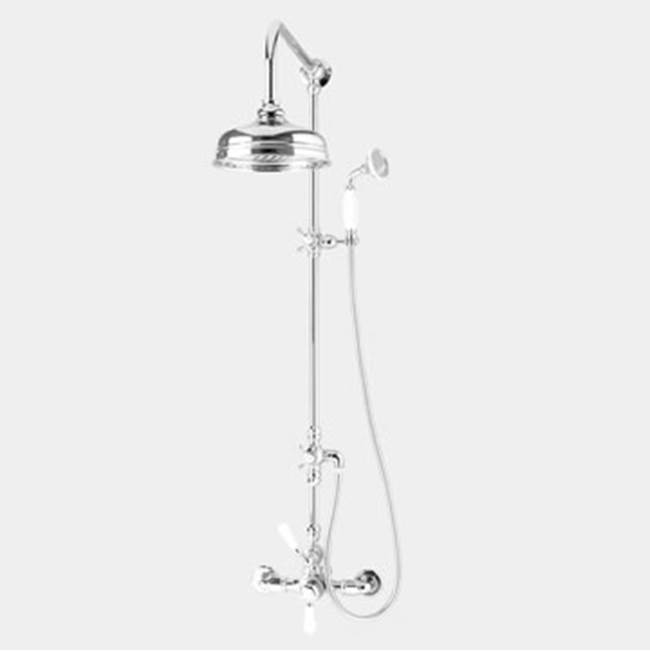 Sigma Butler Mill 1/2'' Exposed Thermostatic Shower Set With  Satin Nickel Pvd .42