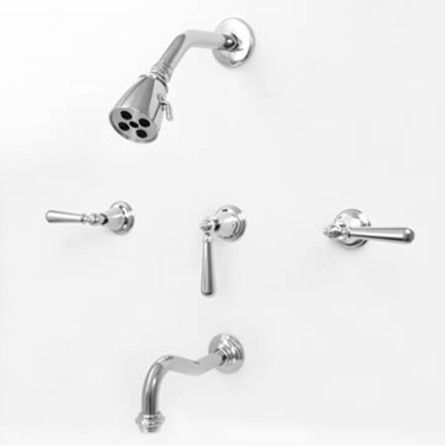 Sigma 3 Valve Tub & Shower Set TRIM (Includes HAF and Wall Tub Spout) LOIRE BRUSHED BRONZE PVD .23