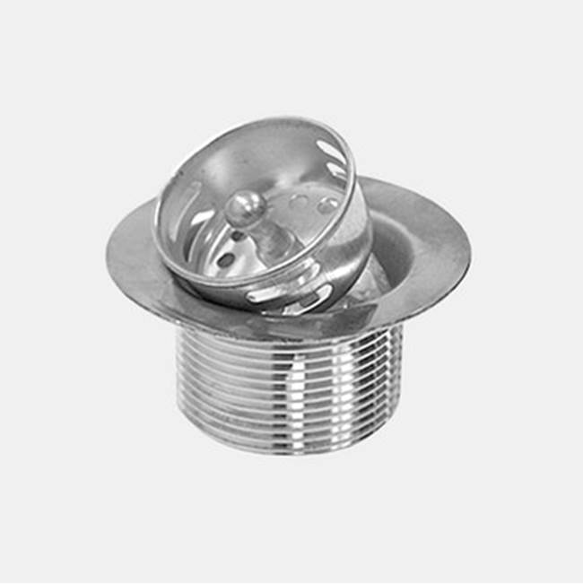 Sigma Midget Duo Strainer Basket, 1-1/2'' Npt, Fits 2'' Sink Openings. Complete With Nuts And Washers Chrome .26