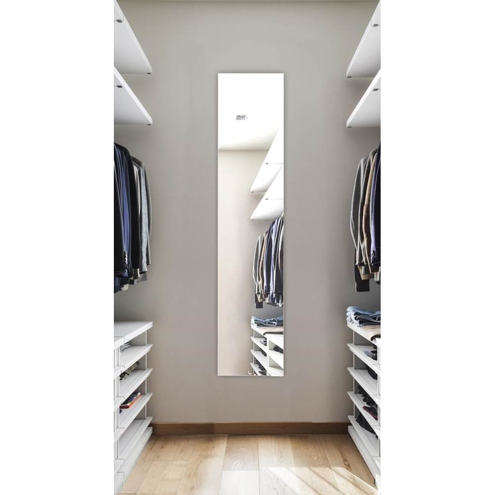 SIDLER® Tall Full Length Mirror Door with Right hinge W 15 1/4'' / H 60'' / D 4''
