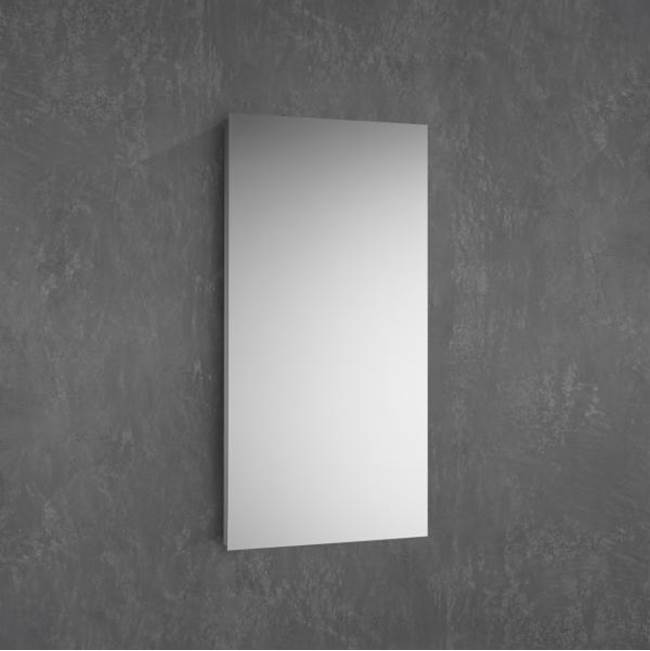 SIDLER® Modello Single Mirror Door, Left or Right hinge, Built-in GFCI outlet W15'' H40'' D4''