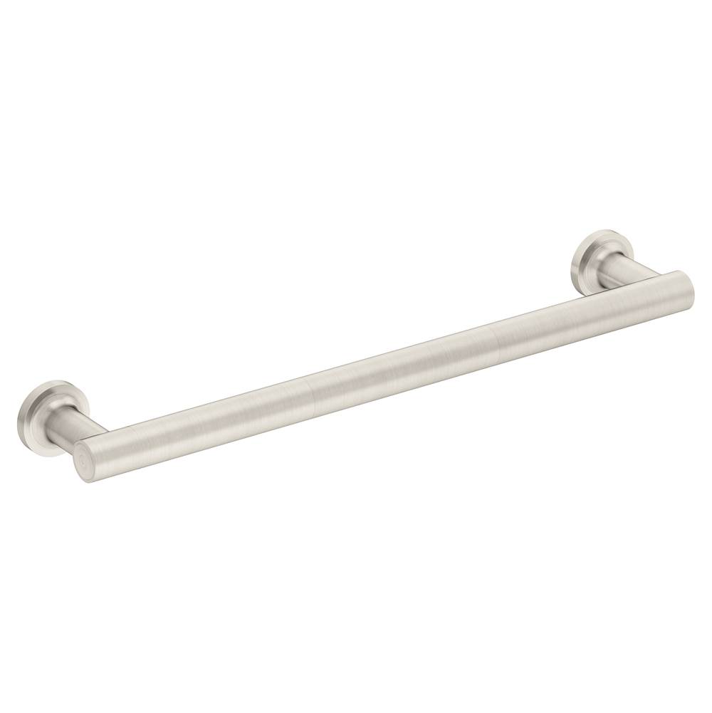 Symmons Museo 24 in. Wall-Mounted Towel Bar in Satin Nickel