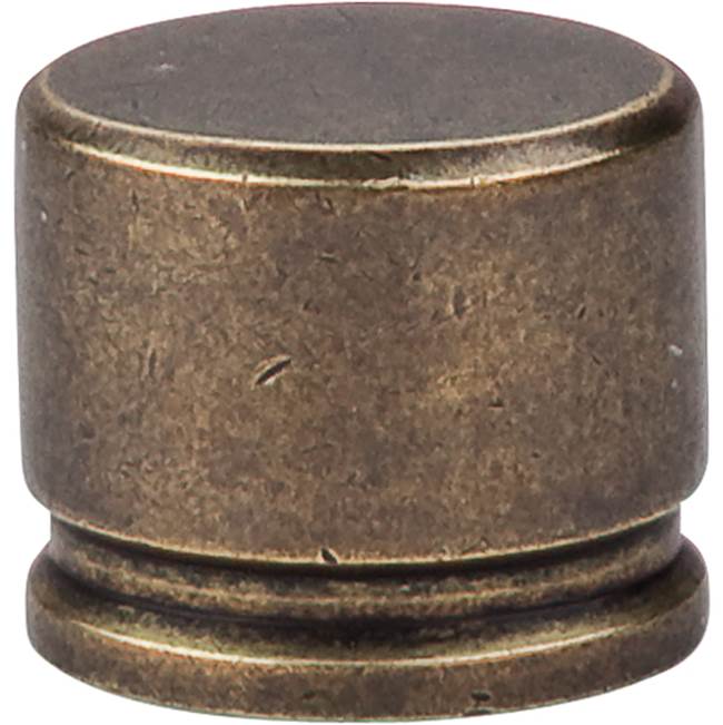Top Knobs Oval Knob 1 3/8 Inch German Bronze