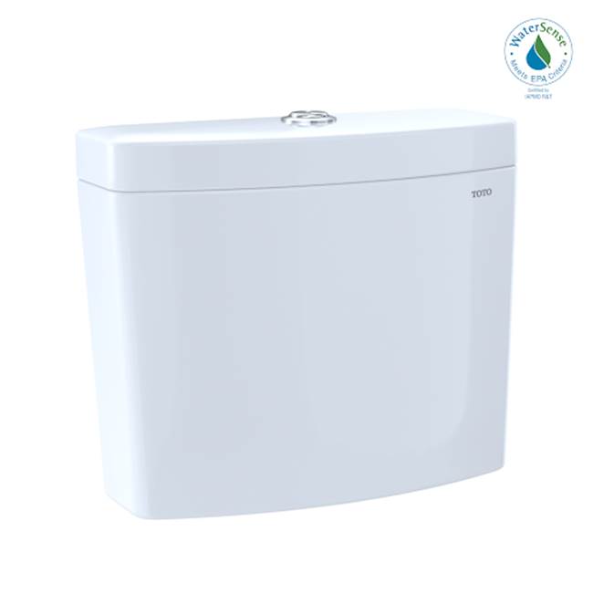 TOTO Aquia® IV 1G® Dual Flush 1.0 and 0.8 GPF Toilet Tank Only with WASHLET®+ Auto Flush Compatibility, Cotton White
