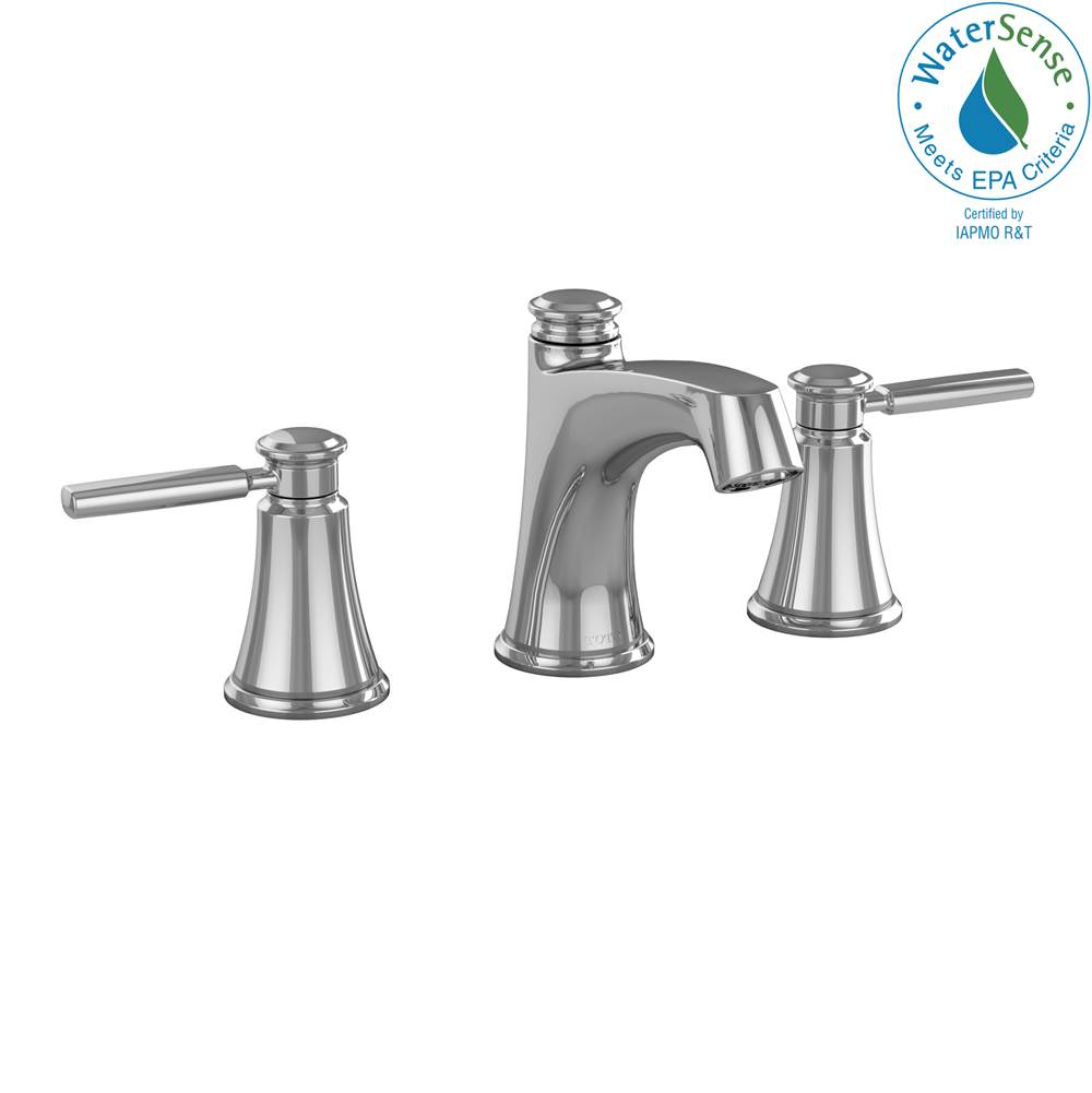 TOTO Toto® Keane™ Two Handle Widespread 1.5 Gpm Bathroom Sink Faucet, Brushed Nickel
