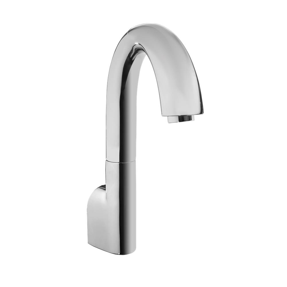 TOTO Toto® Gooseneck Wall-Mount Ecopower® 0.35 Gpm Electronic Touchless Sensor Bathroom Faucet, Polished Chrome