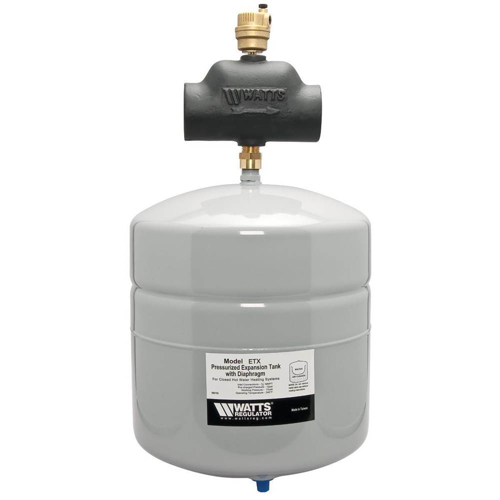 Watts 1 In Combination Boiler Trim Out Package With 2.1 Gallon Expansion Tank