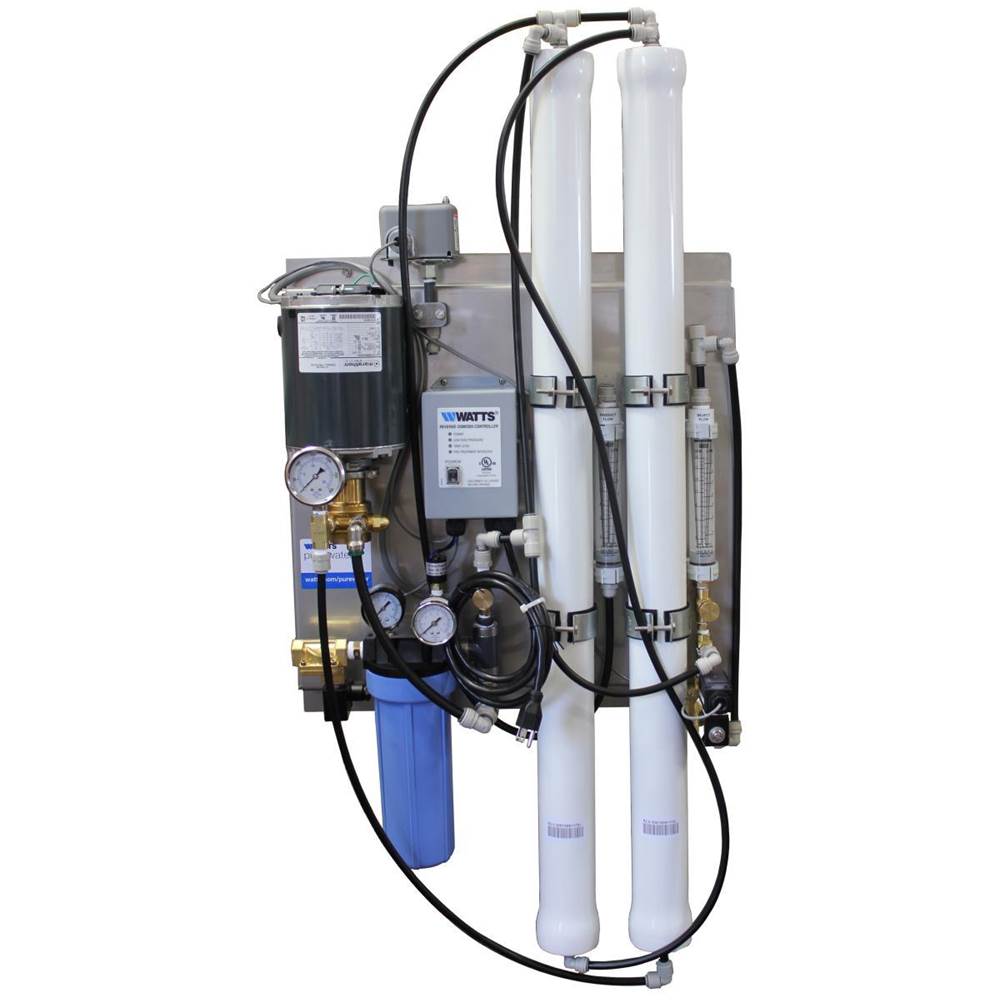Watts Reverse Osmosis System Dissolved Salts Removal 150 Gpd Wall Mount
