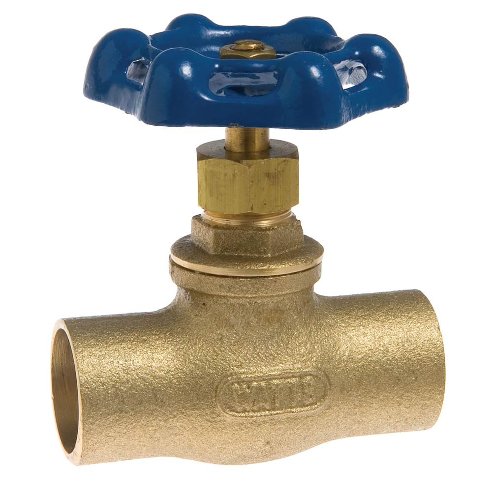 Watts 3/4 In Lead Free Stop And Waste Valve, Solder Connections