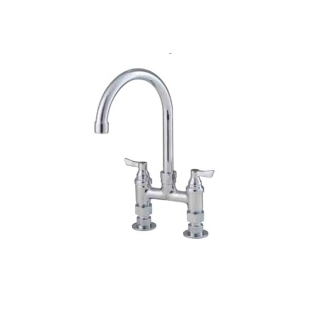Watts Lead Free Economy 8 In Wall Mount Faucet With 10 In Swivel Spout